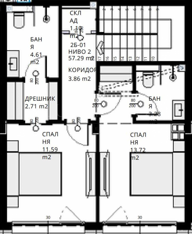 Продава МЕЗОНЕТ, гр. София, Кръстова вада, снимка 8 - Aпартаменти - 48239489