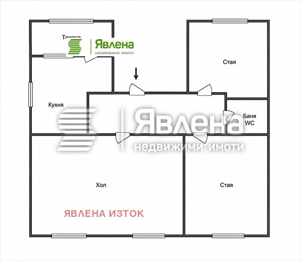 Продава ЕТАЖ ОТ КЪЩА, гр. Перник, Васил Левски, снимка 7 - Етаж от къща - 54479513
