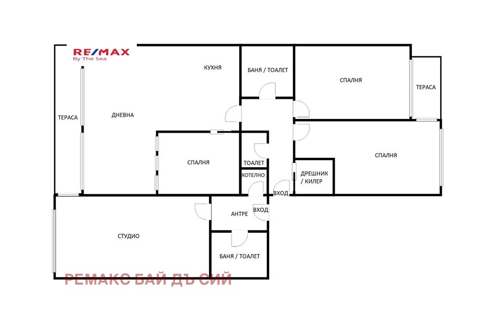 Продава МНОГОСТАЕН, гр. Варна, Бриз, снимка 2 - Апартаменти - 48977324