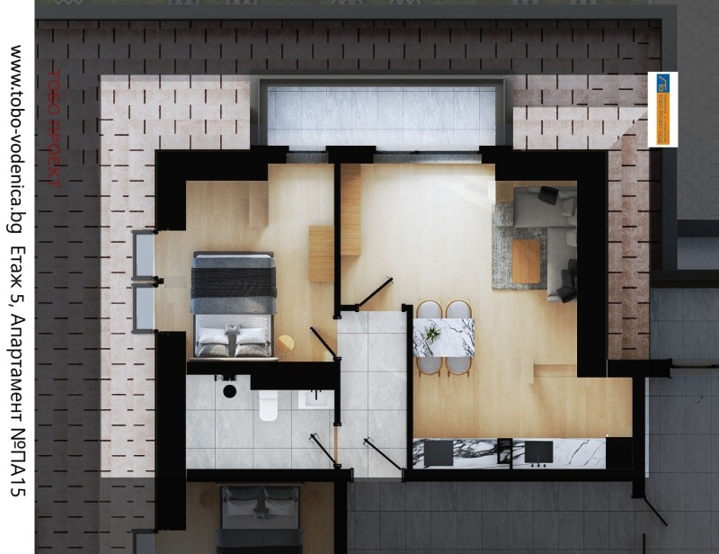 Продава 2-СТАЕН в град София, Дружба 2 - 70 кв.м / 136 979 € » 267 907.64 лв., ТОБО ПРОЕКТ