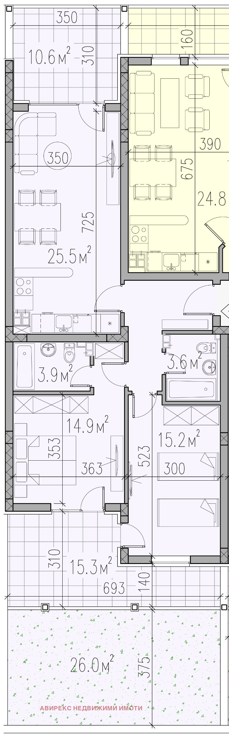 À venda  2 quartos Plovdiv , Ostromila , 123 m² | 21339762