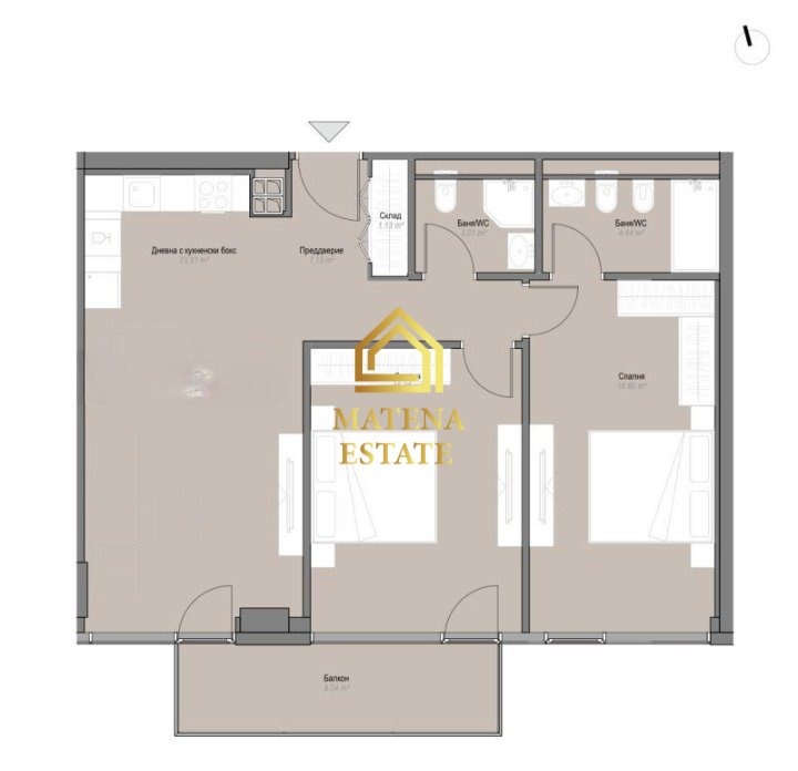 Продава 3-СТАЕН, гр. София, Оборище, снимка 2 - Апартаменти - 52638033