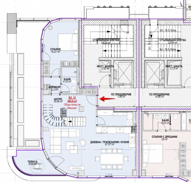 Продава 4-СТАЕН, гр. София, Дианабад, снимка 2 - Апартаменти - 53107253