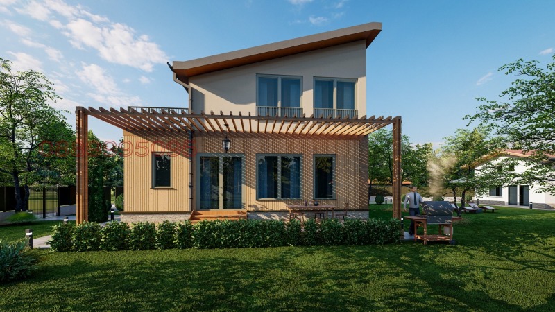 Продава КЪЩА, с. Пауново, област София област, снимка 3 - Къщи - 52783478