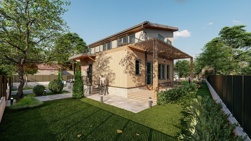 Продава КЪЩА, с. Пауново, област София област, снимка 2 - Къщи - 52783478