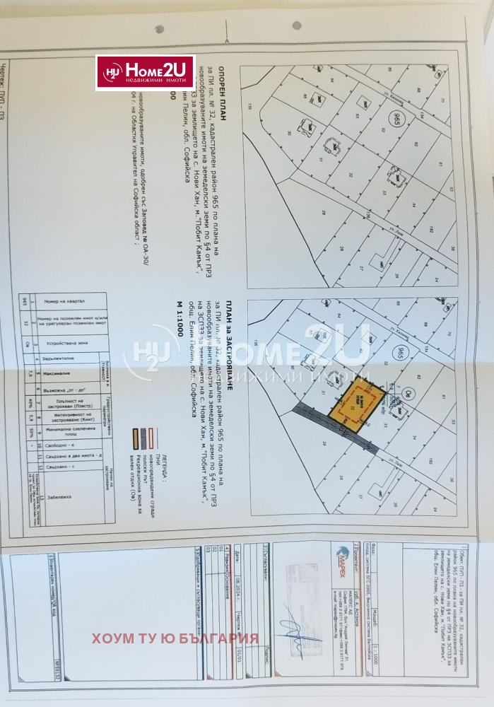 Продава ПАРЦЕЛ, с. Нови хан, област София област