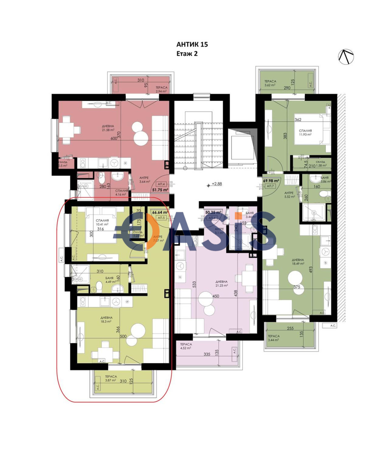 Продава 2-СТАЕН, гр. Созопол, област Бургас, снимка 4 - Апартаменти - 54048135