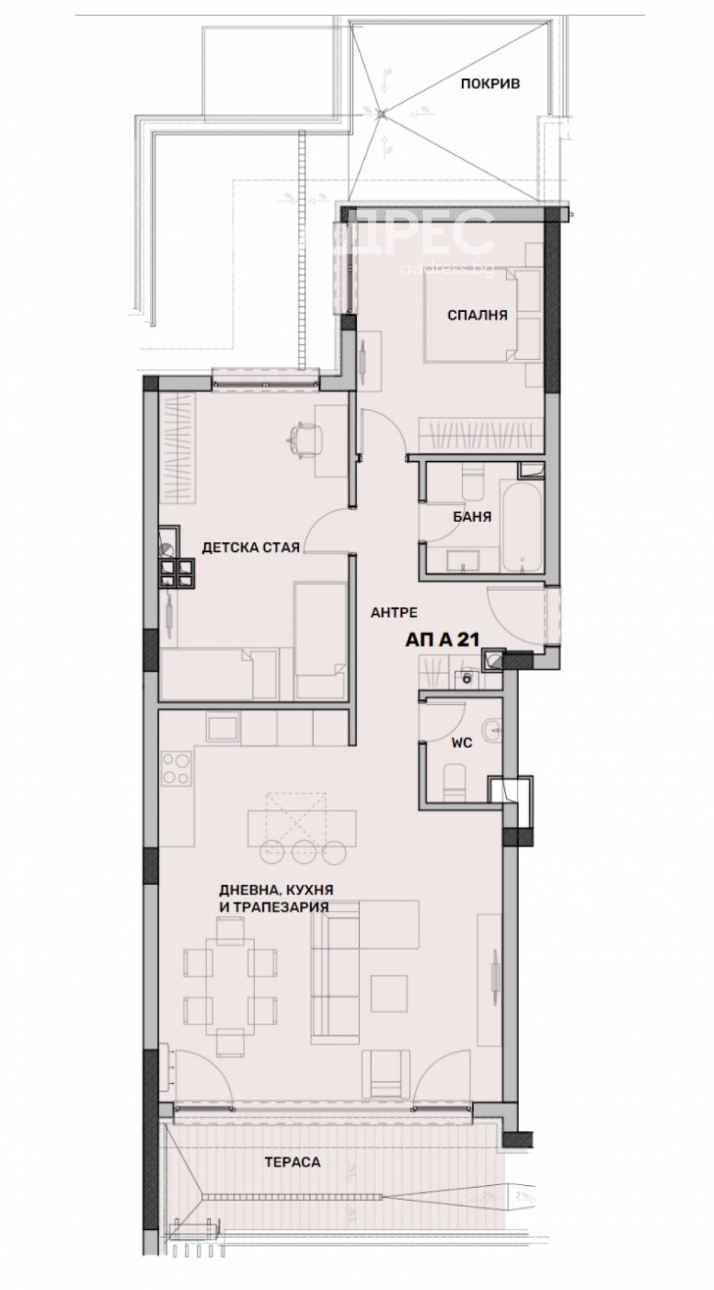 Продава 3-СТАЕН, гр. София, Манастирски ливади, снимка 12 - Апартаменти - 55529214