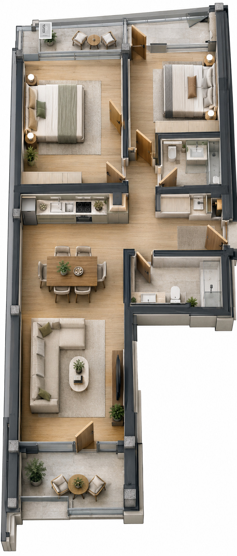 Продава 3-СТАЕН, гр. София, Младост 2, снимка 17 - Апартаменти - 56272922