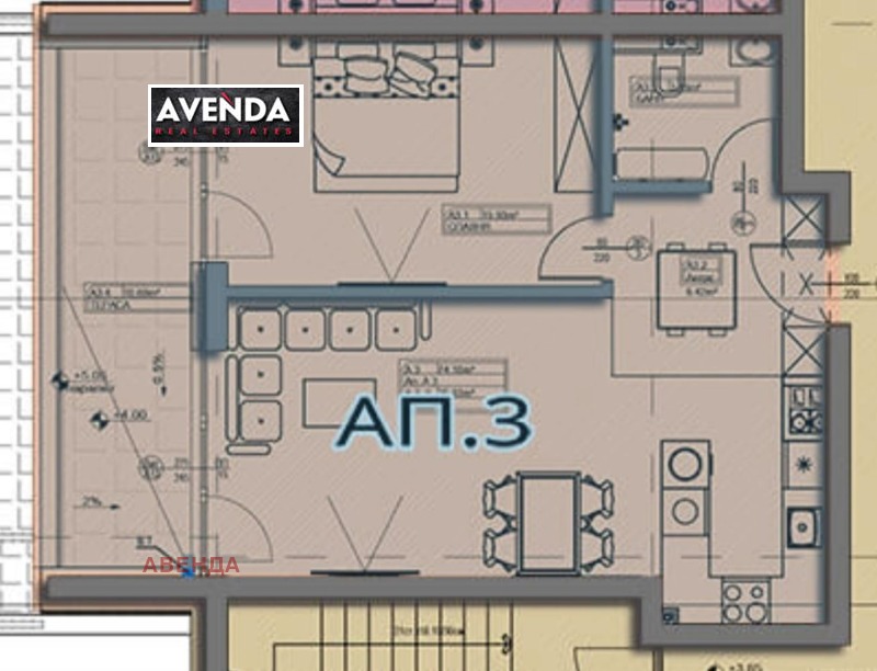 Te koop  1 slaapkamer Sofia , Lozen , 92 m² | 24360167 - afbeelding [7]