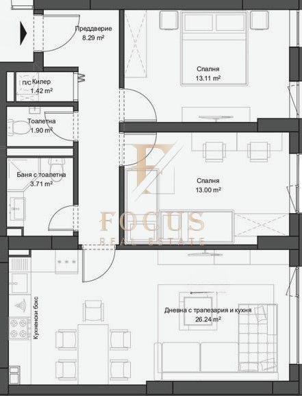 Продава  3-стаен град Пловдив , Кючук Париж , 94 кв.м | 10412691 - изображение [3]