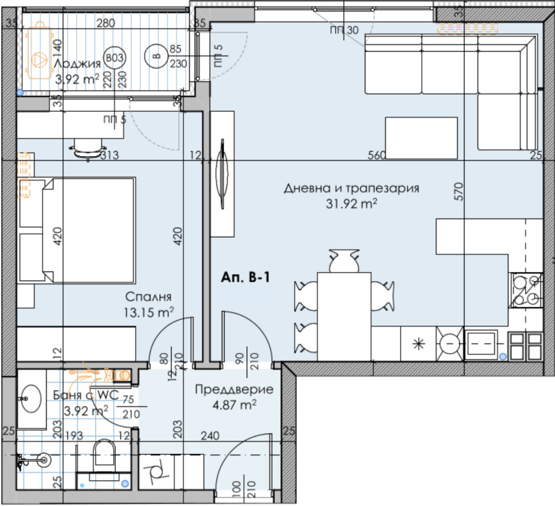 En venta  1 dormitorio Plovdiv , Karshiyaka , 80 metros cuadrados | 77062616