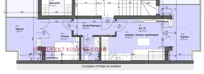 Продава 2-СТАЕН, гр. Бургас, област Бургас, снимка 2 - Aпартаменти - 48221725