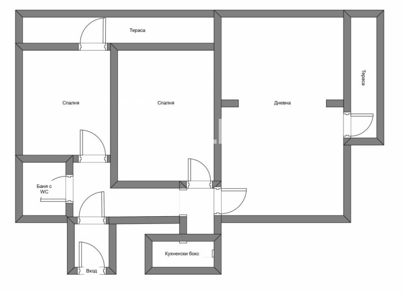 Продава МНОГОСТАЕН, гр. София, Медицинска академия, снимка 2 - Aпартаменти - 47673592