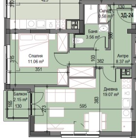 1 bedroom Poduyane, Sofia 4