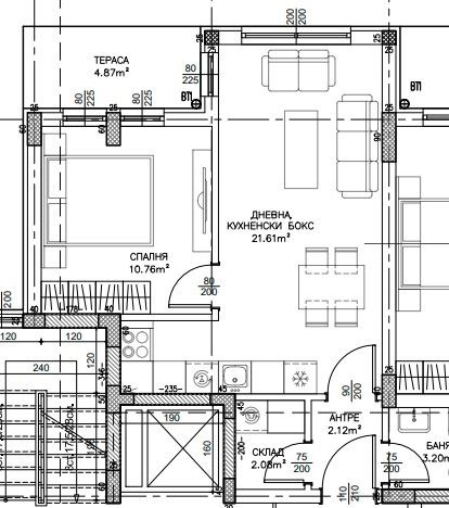Продава 2-СТАЕН, гр. София, Витоша