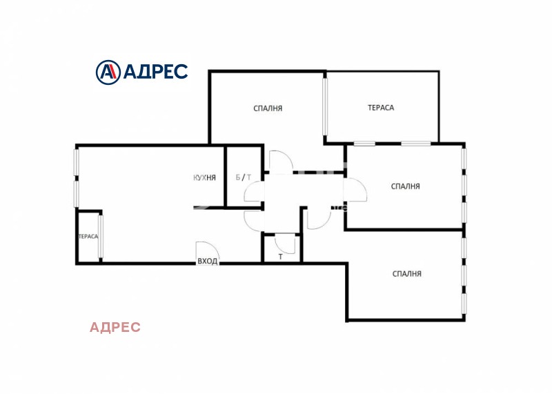 Продава 3-СТАЕН, гр. Варна, Лятно кино Тракия, снимка 4 - Апартаменти - 53033795