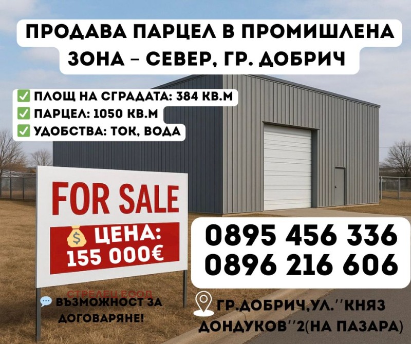 Na prodej  Průmyslová budova Dobrič , Promišlena zona - Sever , 384 m2 | 58112996