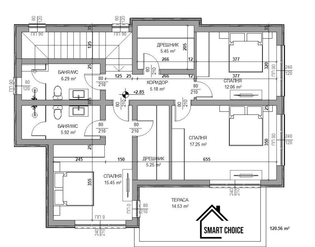 Продава КЪЩА, гр. Варна, Виница, снимка 3 - Къщи - 55831398