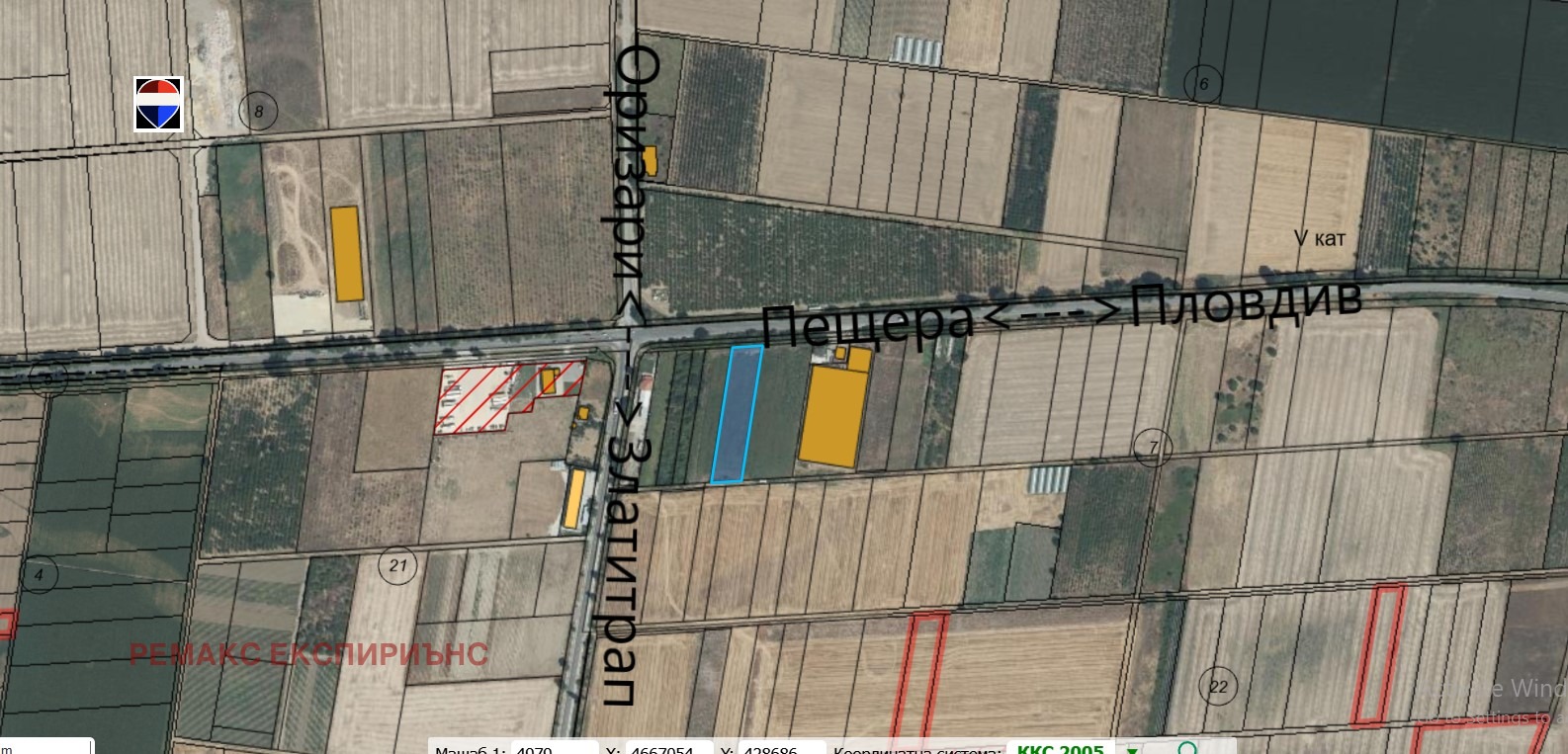 Продава ПАРЦЕЛ, гр. Пловдив, Пещерско шосе, снимка 3 - Парцели - 56506377