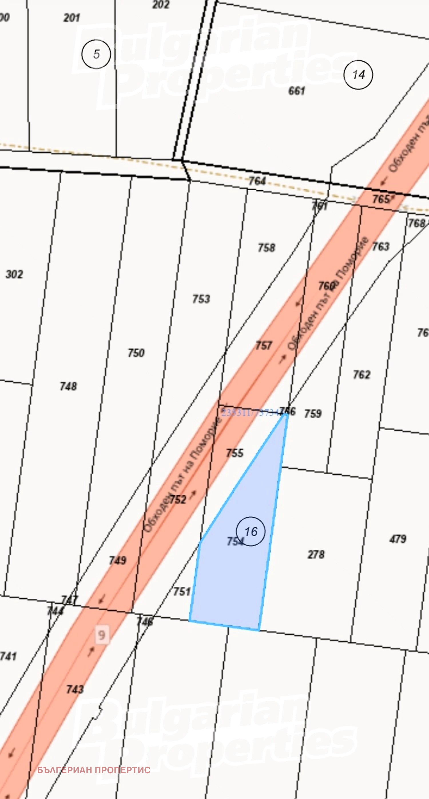 Продава ЗЕМЕДЕЛСКА ЗЕМЯ, гр. Поморие, област Бургас, снимка 3 - Земеделска земя - 53798059