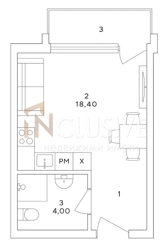 Na sprzedaż  Studio Warna , m-t Alen mak , 29 mkw | 88254231