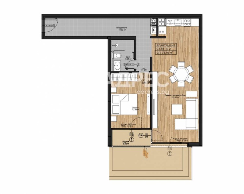 Zu verkaufen  1 Schlafzimmer Sofia , Bojana , 96 qm | 43723802 - Bild [4]