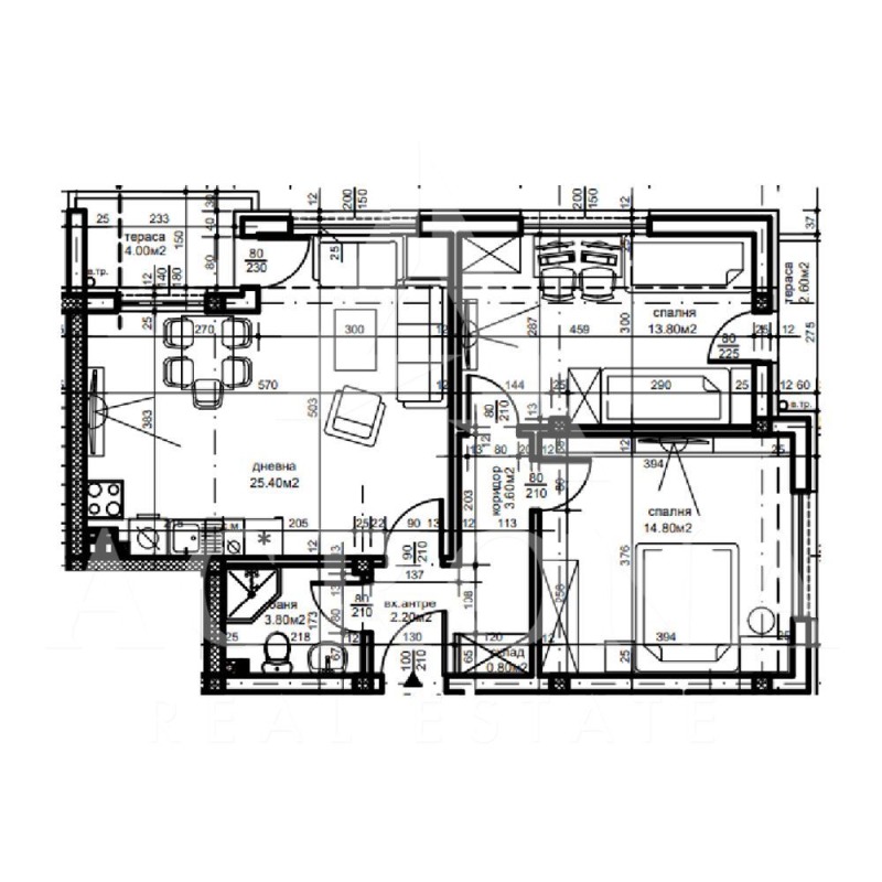 Na prodej  2 ložnice Plovdiv , Belomorski , 95 m2 | 99904608 - obraz [2]