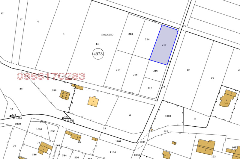 Продава ПАРЦЕЛ, с. Мировяне, област София-град, снимка 2 - Парцели - 47586450