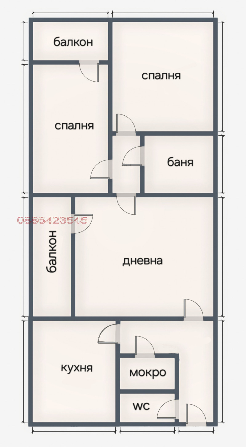 Продава 3-СТАЕН, гр. София, Люлин 3