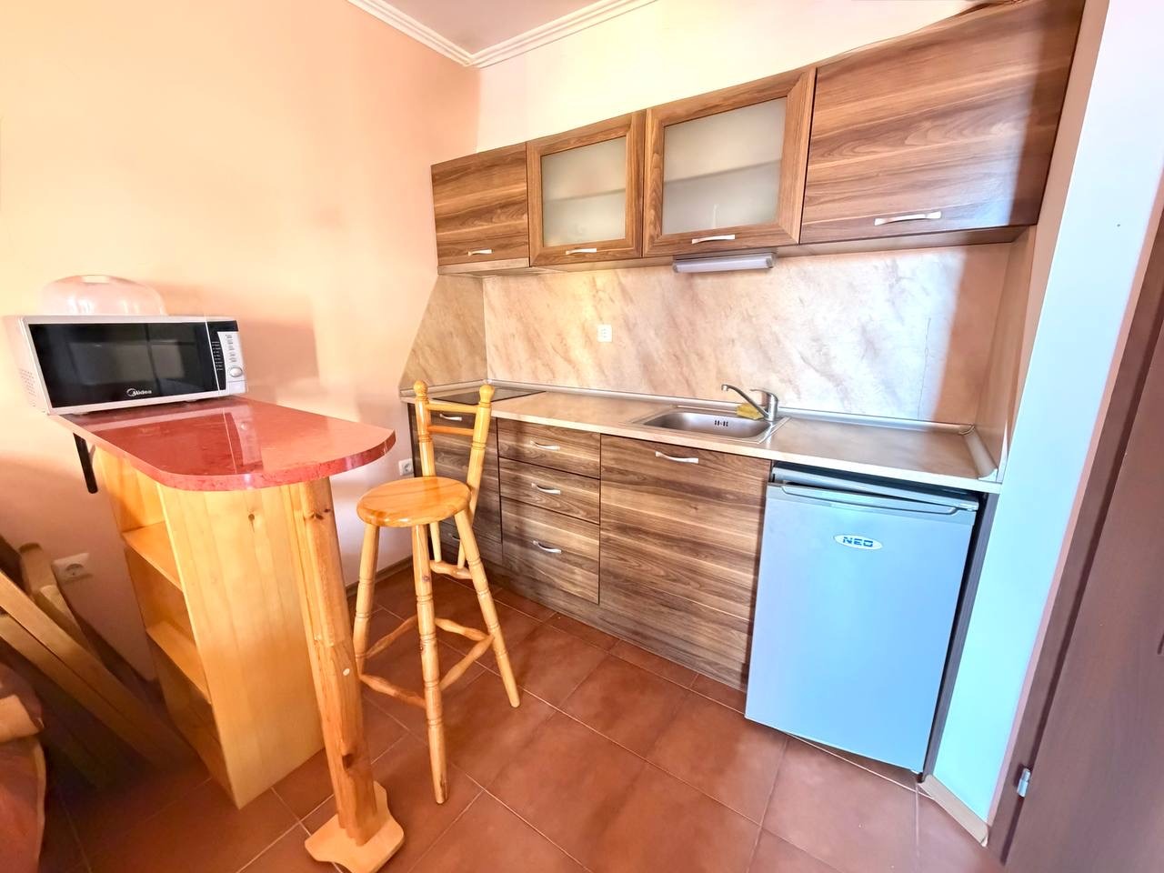 Продава 1-СТАЕН, гр. Свети Влас, област Бургас, снимка 3 - Апартаменти - 54940180