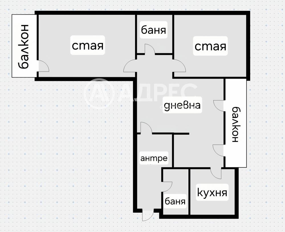 Продава 3-СТАЕН, гр. София, Стрелбище, снимка 4 - Апартаменти - 56251538