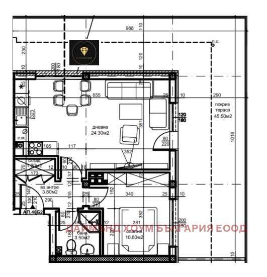 Продава  2-стаен град Пловдив , Южен , 110 кв.м | 89305834 - изображение [2]