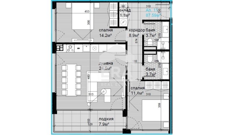 Продава 3-СТАЕН, гр. Варна, Виница, снимка 6 - Апартаменти - 56664528
