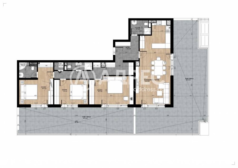 Myytävänä  3+ makuuhuone Sofia , Mladost 2 , 262 neliömetriä | 35227094 - kuva [4]