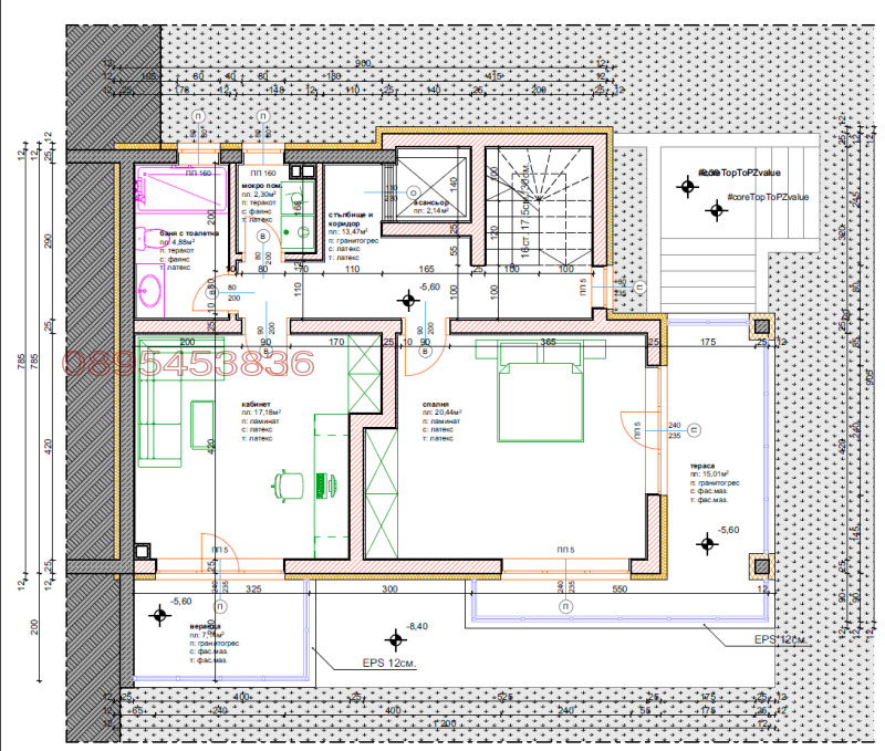 Till salu  Hus Blagoevgrad , Osvobojdenie , 383 kvm | 71303002 - bild [10]