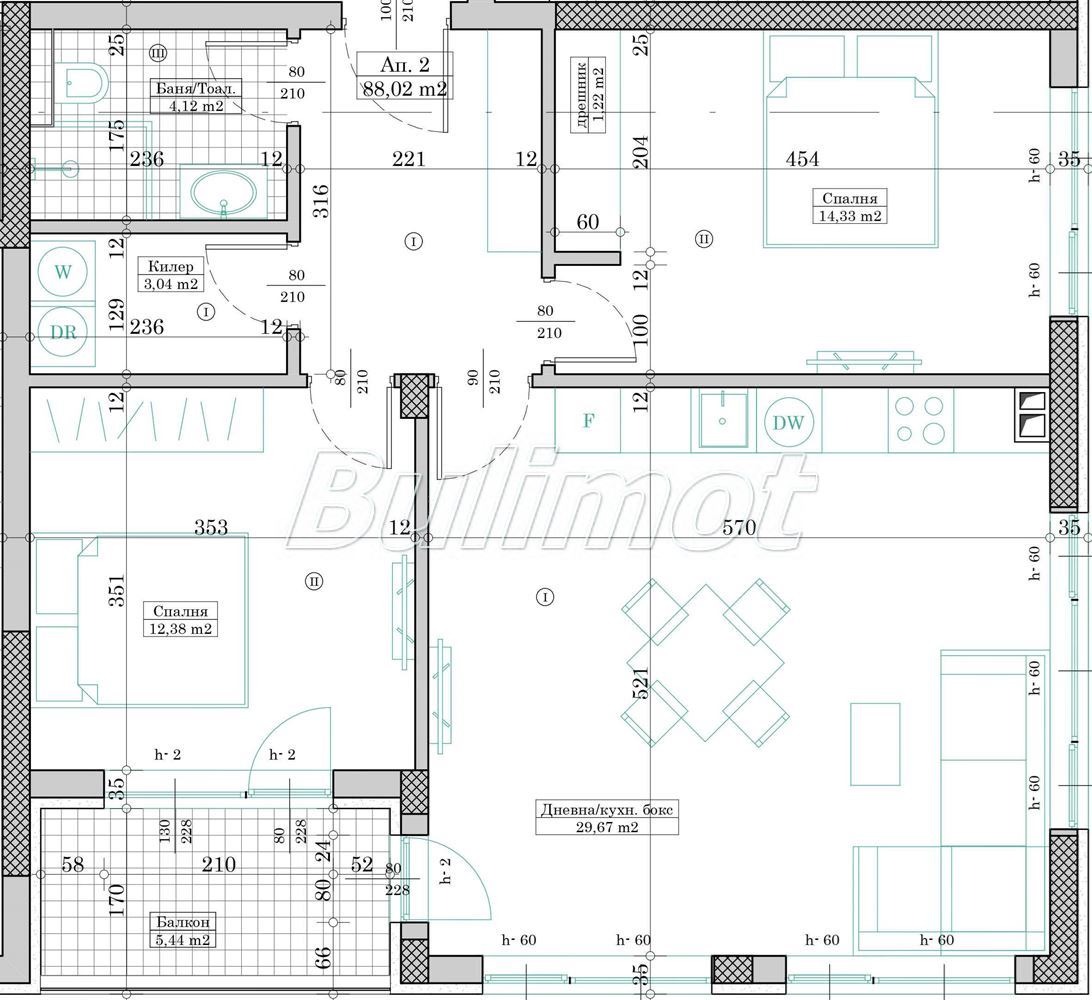 Продава 3-СТАЕН, гр. Варна, Възраждане 1, снимка 2 - Апартаменти - 52402173