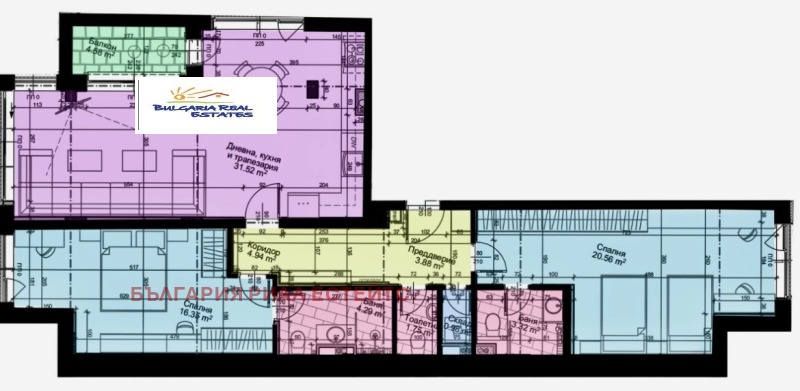 Продава 3-СТАЕН, гр. София, Витоша, снимка 11 - Aпартаменти - 49539374