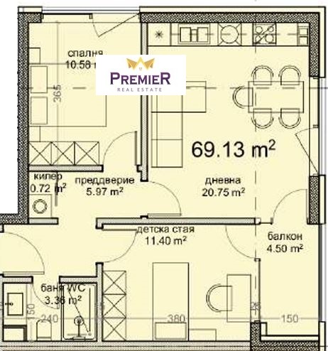 Продава 3-СТАЕН, гр. Варна, Владислав Варненчик 1, снимка 3 - Апартаменти - 53523401