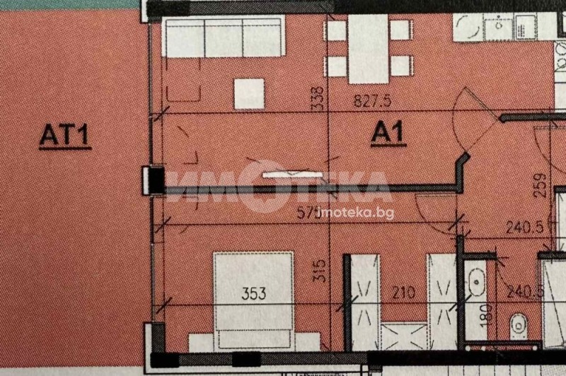 Продава  2-стаен град Пловдив , Кършияка , 67 кв.м | 67337605 - изображение [3]