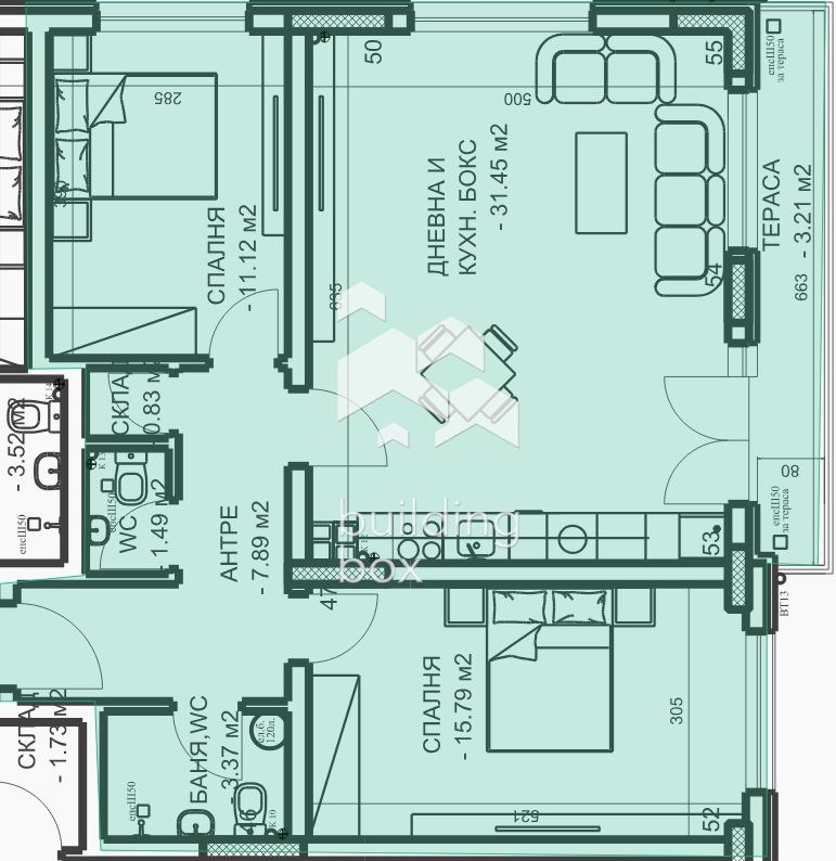 Продава 3-СТАЕН, гр. Пловдив, Младежки Хълм