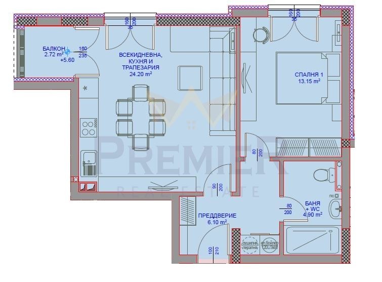 Продава 2-СТАЕН, гр. Варна, Виница, снимка 7 - Апартаменти - 53111668