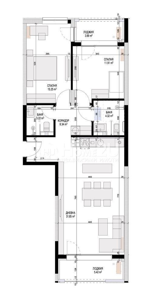 Продава 3-СТАЕН, гр. Варна, Левски 1, снимка 8 - Апартаменти - 55382835