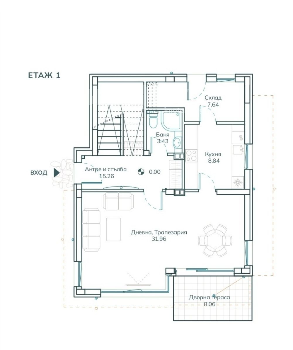 Продава КЪЩА, гр. София, с. Бистрица, снимка 3 - Къщи - 54993941
