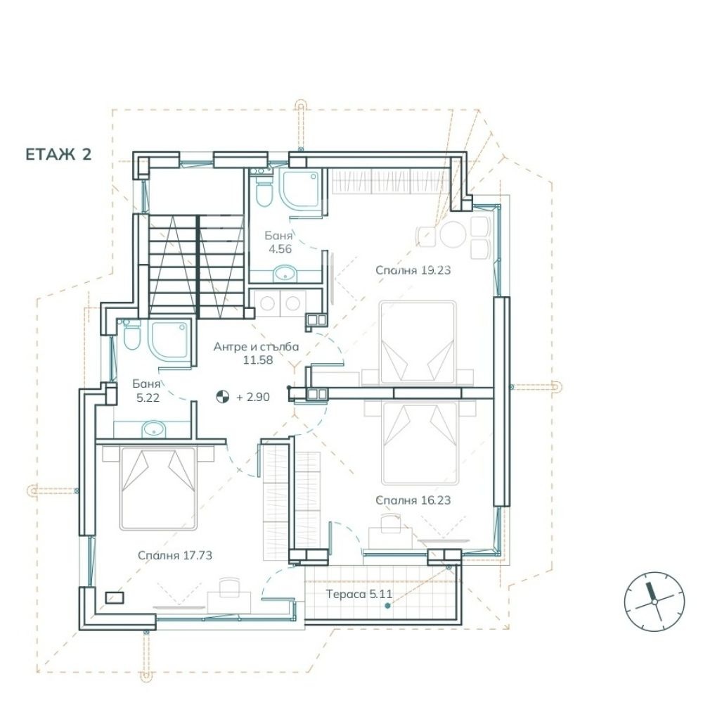 Продава КЪЩА, гр. София, с. Бистрица, снимка 4 - Къщи - 54993941