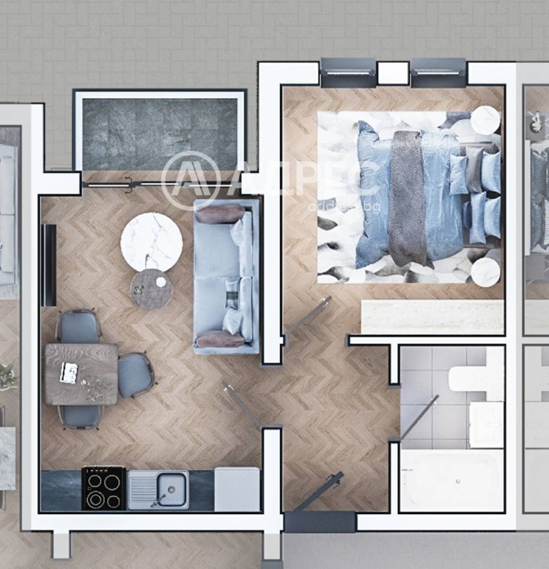 Продава 2-СТАЕН, гр. София, Зона Б-19