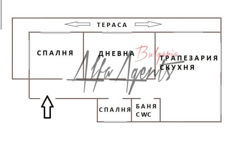 Продава ЕТАЖ ОТ КЪЩА, гр. Варна, Галата, снимка 8 - Етаж от къща - 48720027