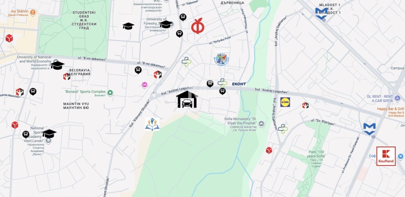 Продава ГАРАЖ, ПАРКОМЯСТО, гр. София, Дървеница, снимка 4 - Гаражи и паркоместа - 53130131
