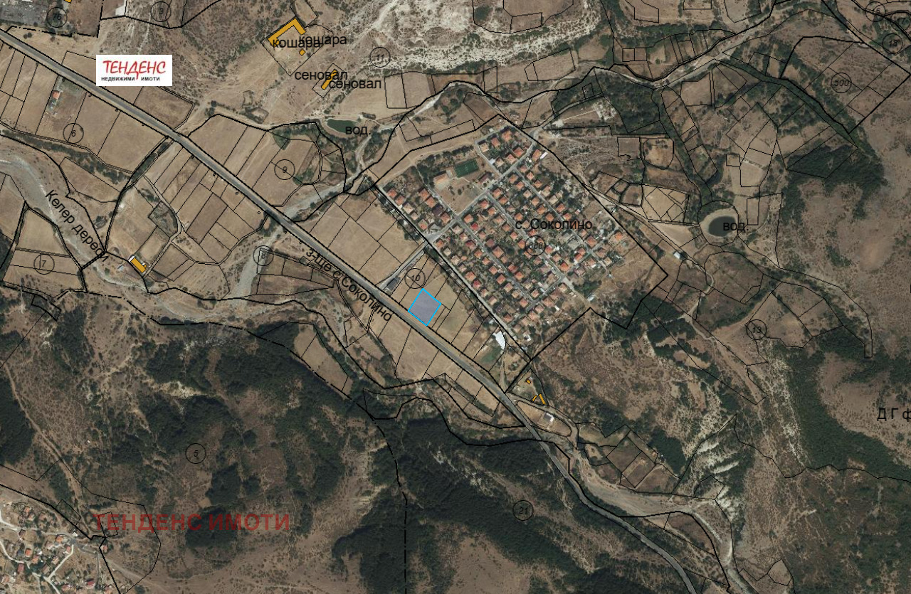 Продава ПАРЦЕЛ, с. Соколино, област Кърджали, снимка 2 - Парцели - 53825937