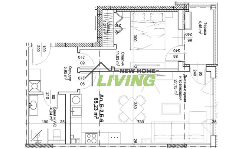 Продава  2-стаен град Пловдив , Христо Смирненски , 78 кв.м | 96730478 - изображение [4]